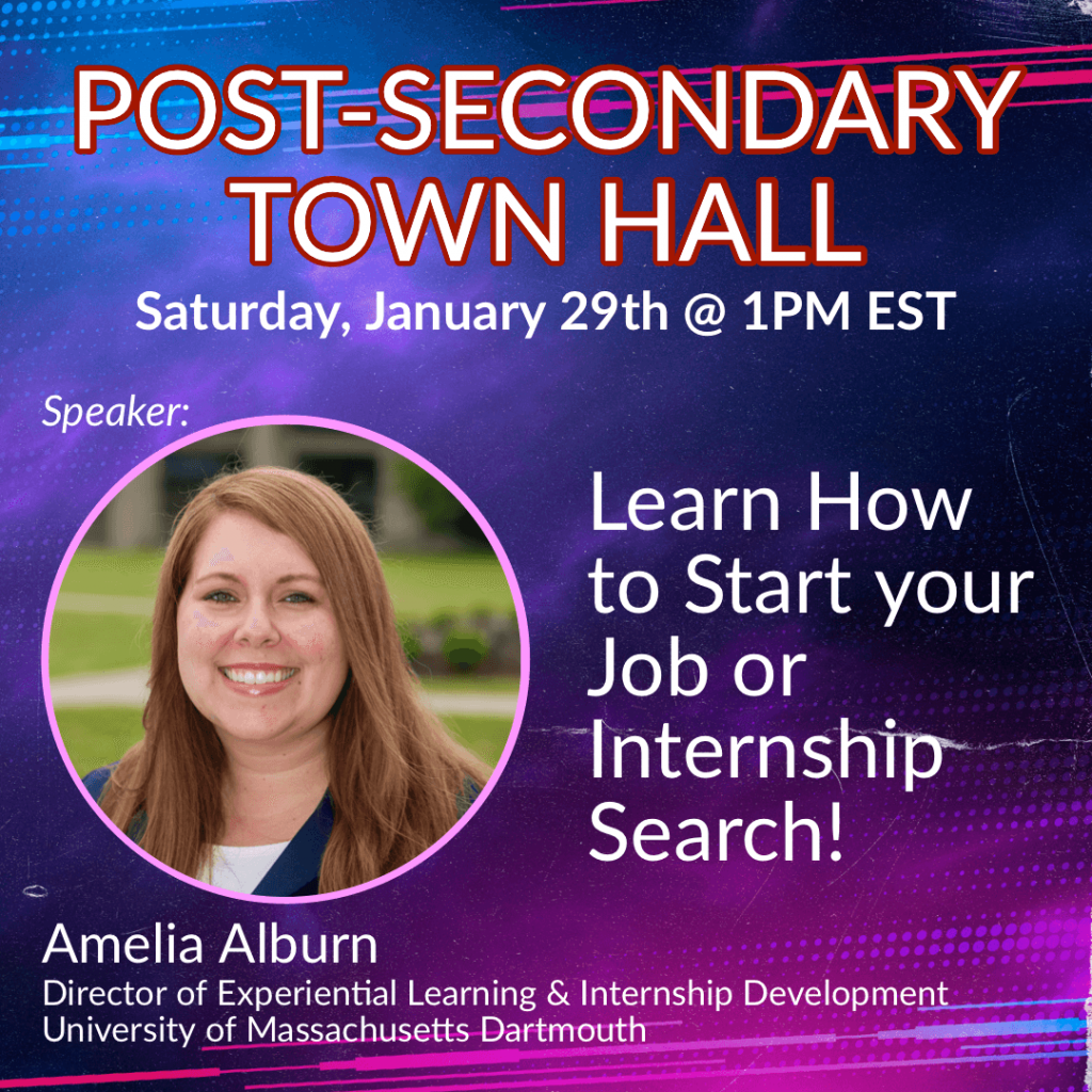 "Learn How to Start Your Job or Internship Search" - Amelia Alburn
